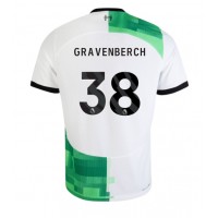 Liverpool Ryan Gravenberch #38 Bortedrakt 2023-24 Kortermet